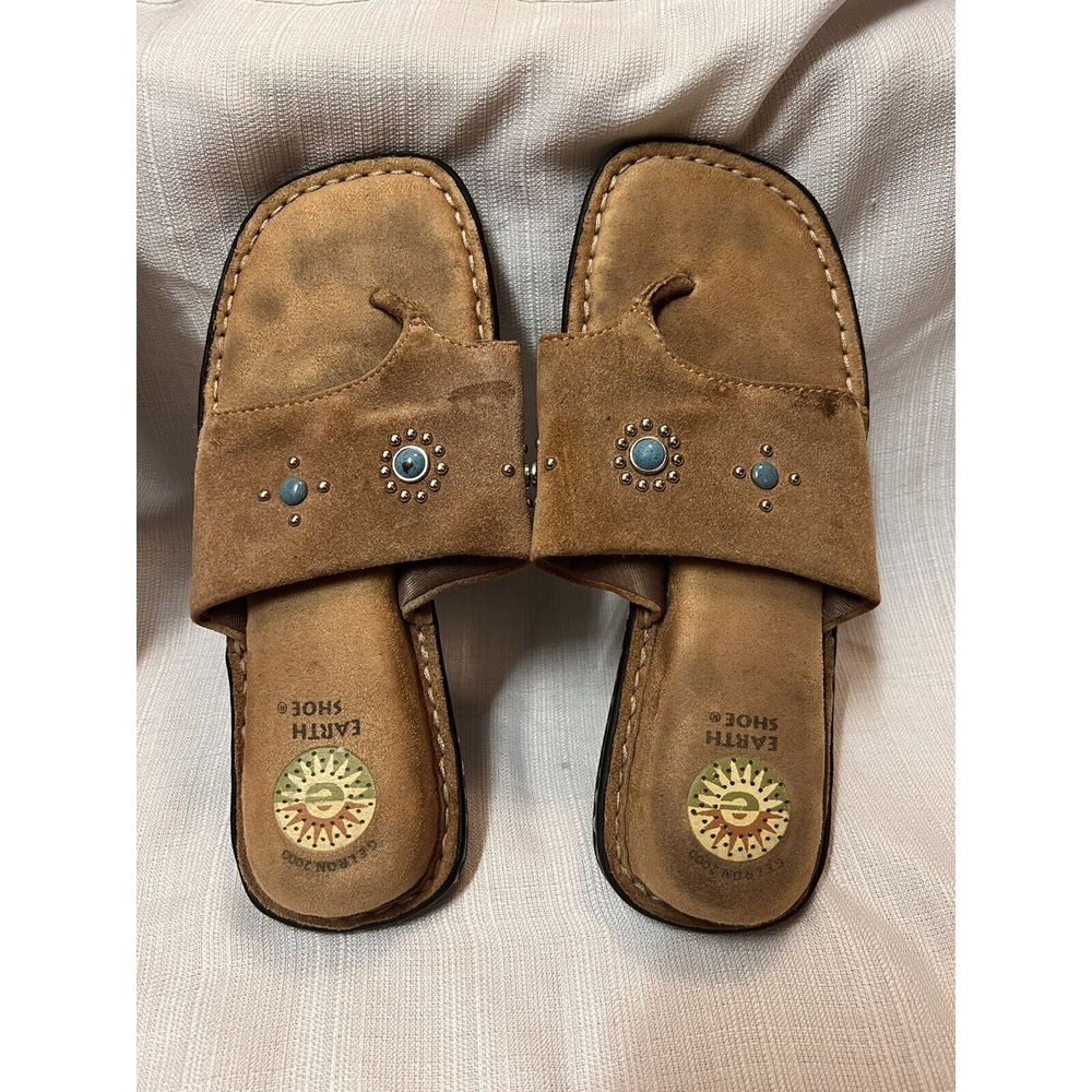 earth shoes flip flops Size 7 Womens